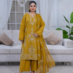 3-Piece Stitched Suit – KASHMIRA - SE-V1-01