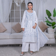 3-Piece Stitched Suit – CHAHAT - SE-V1-09