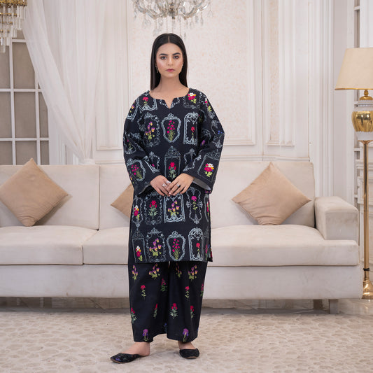 2-Piece Suit - Black Fussion - RF-DG-03