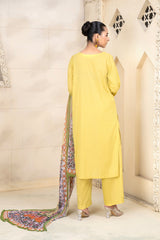 3 Piece - Dyed Embroidered Lawn Suit - V2-05