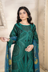 3 Piece - Chikenkari Lawn Suit - V1 - 06
