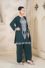 3 Piece - Dyed Embroidered Lawn Suit - V2-06