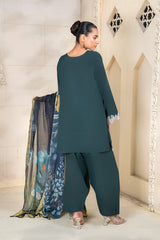 3 Piece - Dyed Embroidered Lawn Suit - V2-06