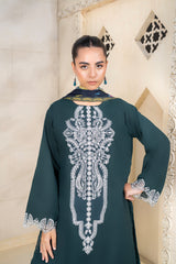 3 Piece - Dyed Embroidered Lawn Suit - V2-06