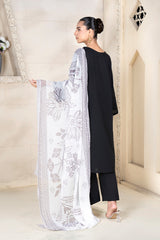 3 Piece - Dyed Embroidered Lawn Suit - V2-08