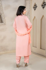 3 Piece - Chikenkari Lawn Suit - V1 - 03