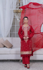 3-Piece Stitched Suit – NOOR JAHAN - SE-V1-04