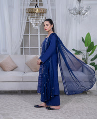 3-Piece Stitched Suit – SHAHANA - SE-V1-10
