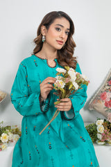 2 Piece - Printed Lawn Suit - V3-07