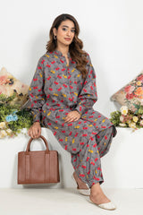 2 Piece - Printed Lawn Suit - V3-05
