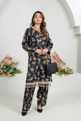 2 Piece - Printed Lawn Suit - V3-01