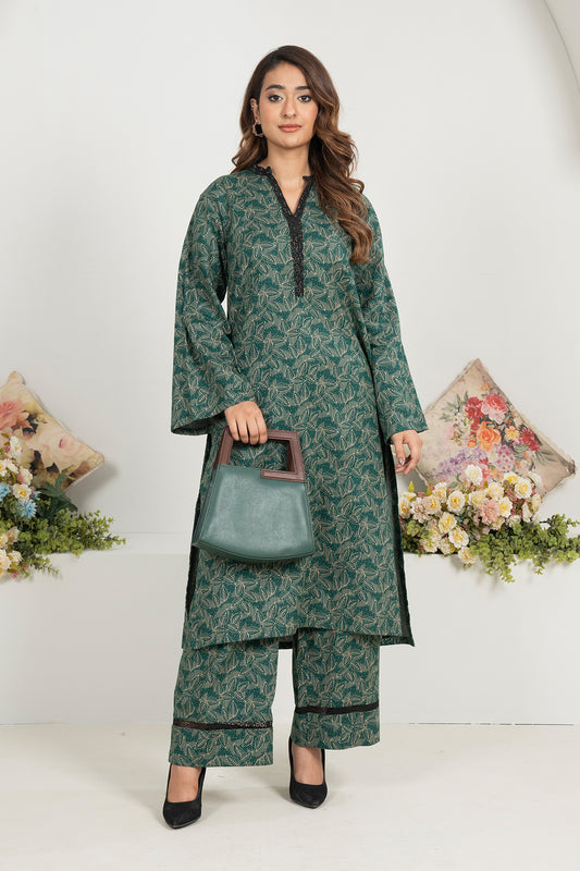 2 Piece - Printed Lawn Suit - V3-06