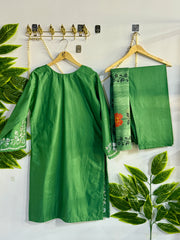 Embroidered 3-Piece Stitched Suit - V4-19 - Pret Ready-to-Wear