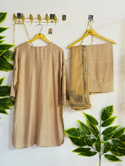 Embroidered 3-Piece Stitched Suit - V4-26 - Pret Ready-to-Wear