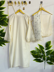 Embroidered 3-Piece Stitched Suit - V4-29 - Pret Ready-to-Wear