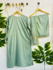 Embroidered 3-Piece Stitched Suit - V4-31 - Pret Ready-to-Wear