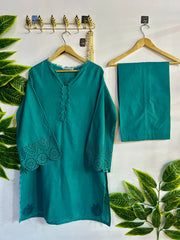 Printed 2-Piece Stitched Suit - V5-06 - Pret Ready-to-Wear