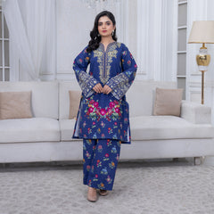 2-Piece Suit - Glitterblue - RF-DG-09
