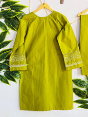 Embroidered 3-Piece Stitched Suit - V4-15 - Pret Ready-to-Wear