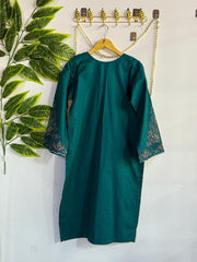 Embroidered 3-Piece Stitched Suit - V4-03 - Pret Ready-to-Wear