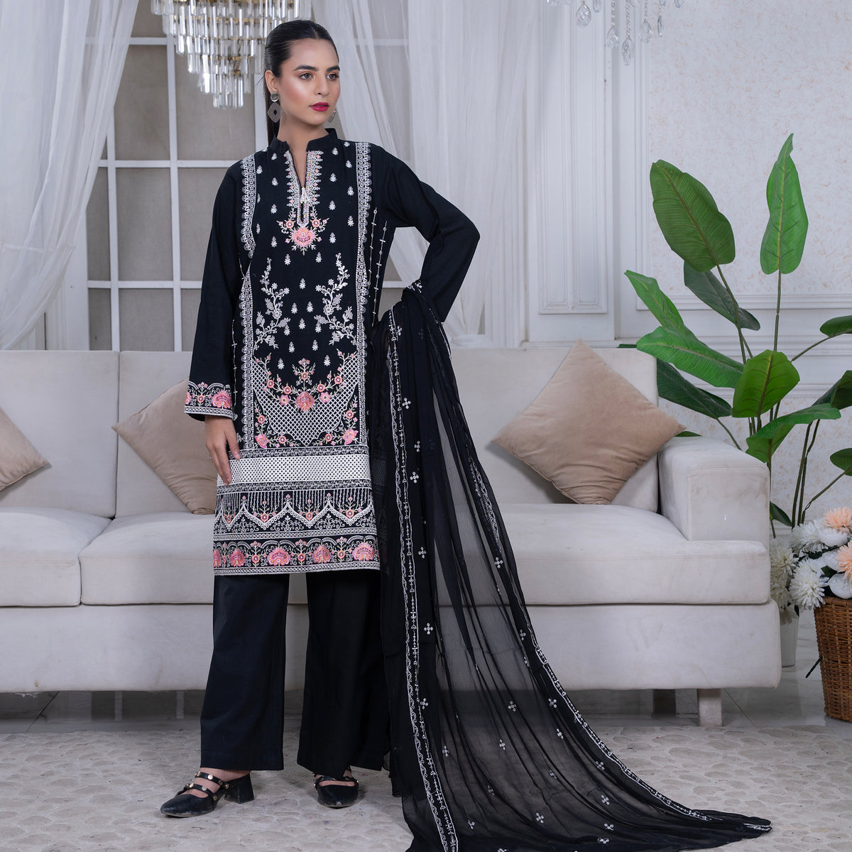 3-Piece Stitched Suit – ZEBAISH - SE-V1-08