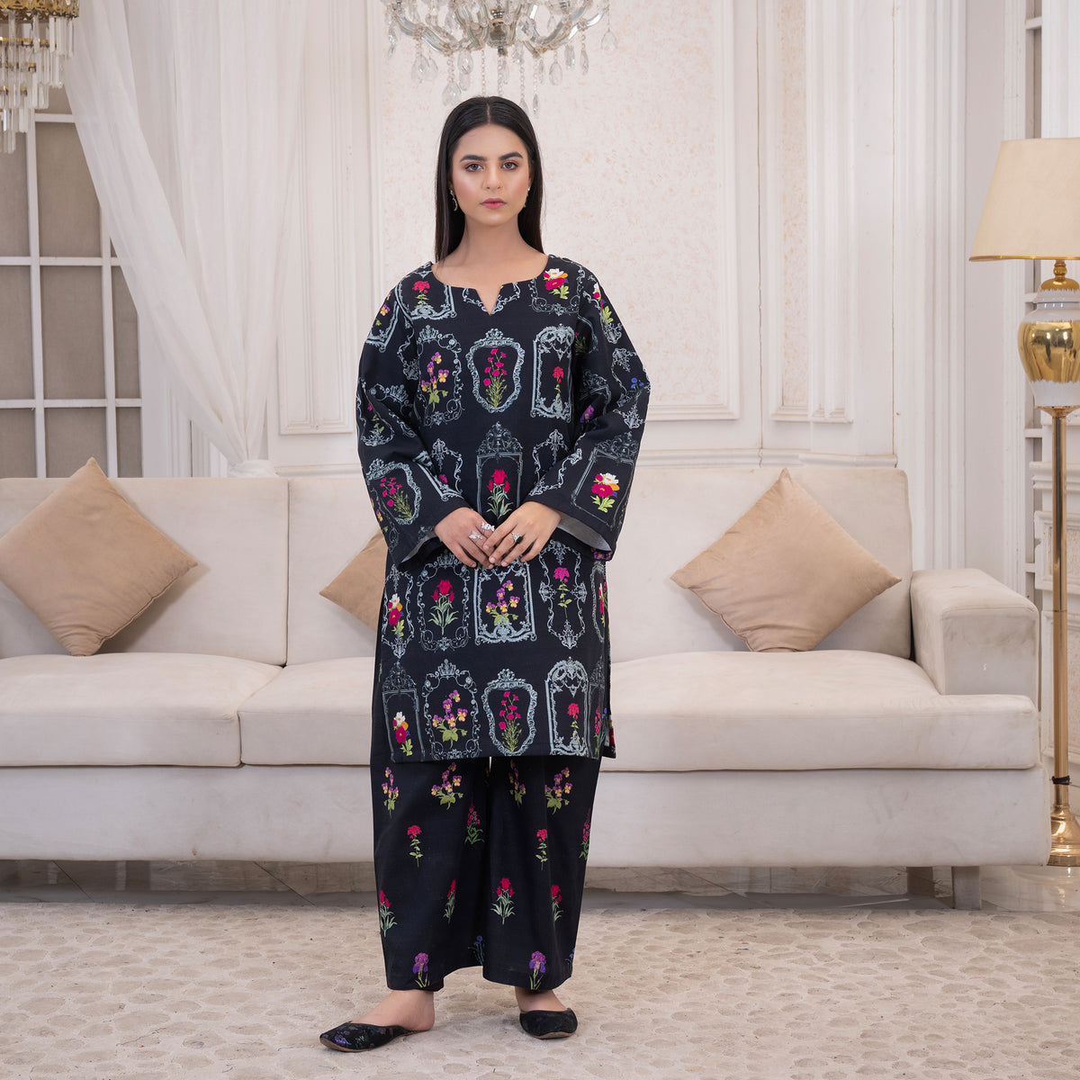 2-Piece Suit - Black Fussion - RF-DG-03