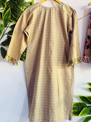 Embroidered 3-Piece Stitched Suit - V4-09 - Pret Ready-to-Wear