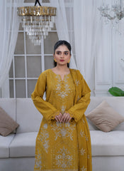 3-Piece Stitched Suit – KASHMIRA - SE-V1-01
