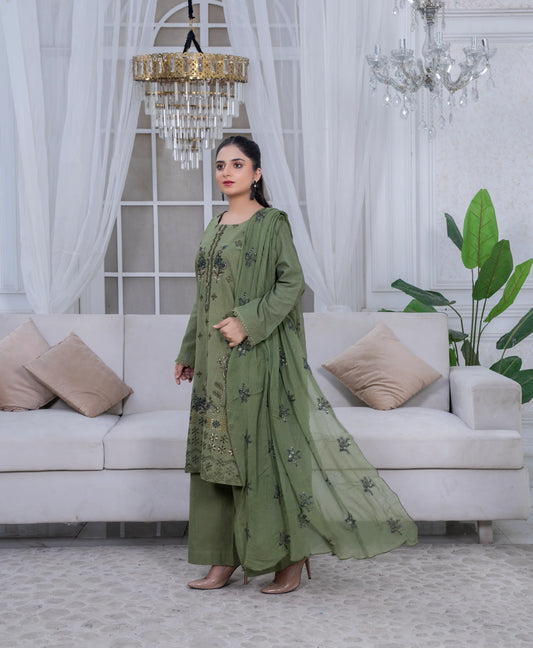 3-Piece Stitched Suit – MEHRAB - SE-V1-03