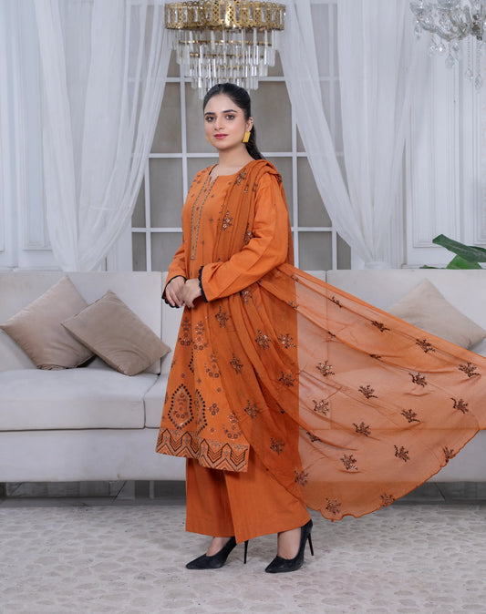 3-Piece Stitched Suit – GULISTAN - SE-V1-05