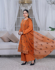 3-Piece Stitched Suit – GULISTAN - SE-V1-05