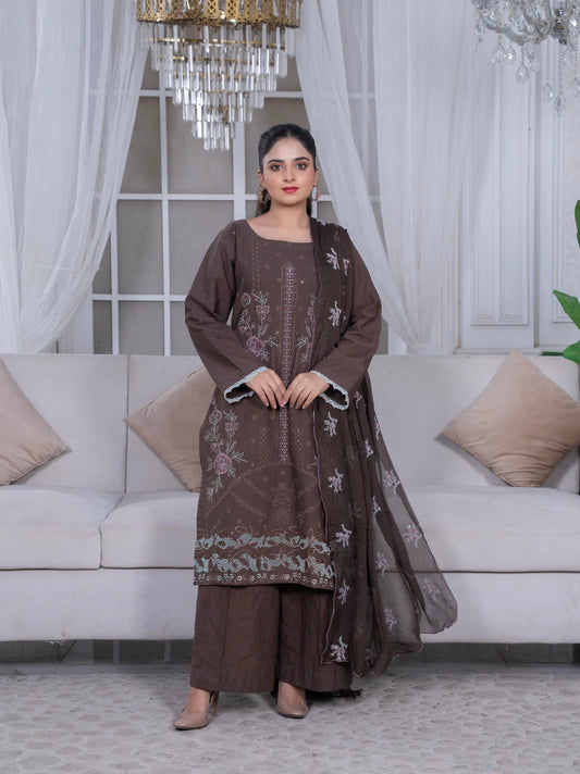 3-Piece Stitched Suit – DASTAK - SE-V1-06