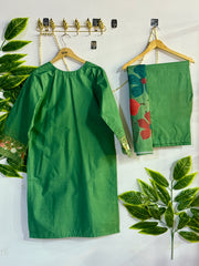 Embroidered 3-Piece Stitched Suit - V4-24 - Pret Ready-to-Wear