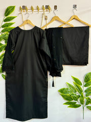 Embroidered 3-Piece Stitched Suit - V4-38 - Pret Ready-to-Wear